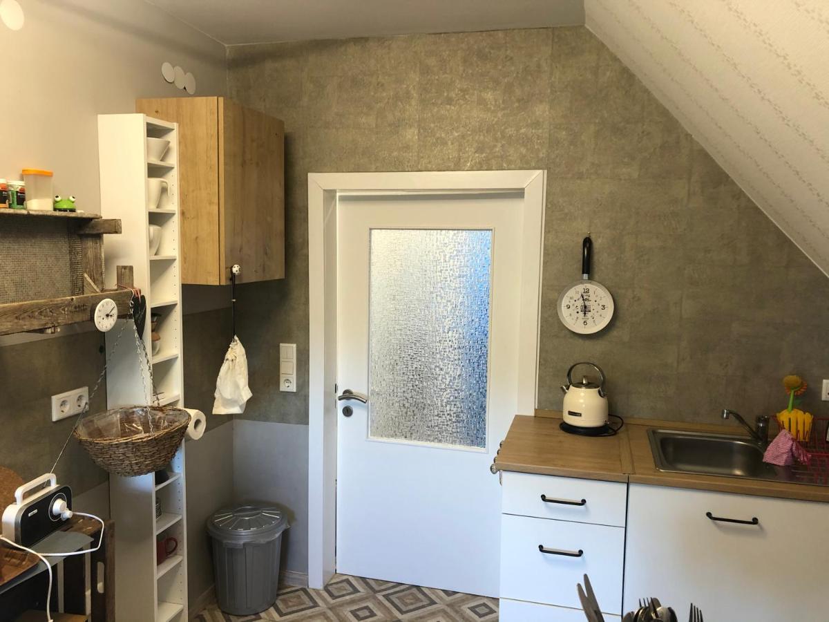 Ferienwohnung Am Haineberg Porta Westfalica Exteriör bild